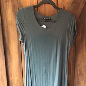 American Dream NWT double lined T Shirt dress